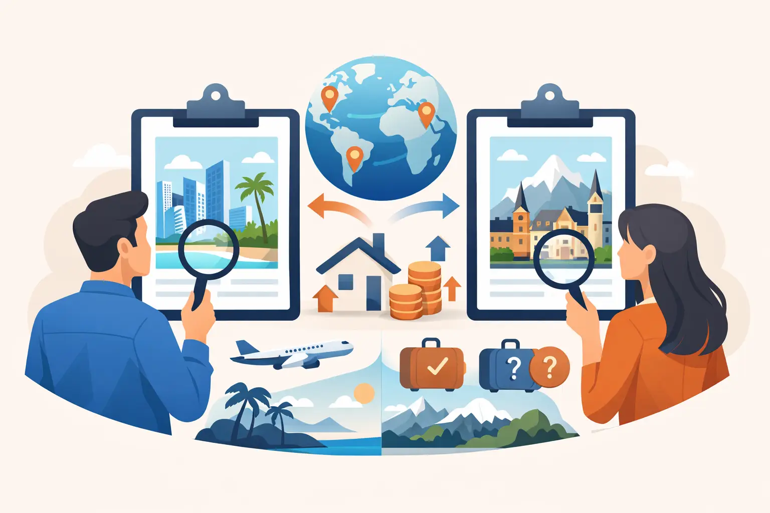 How to Compare Countries for Relocation